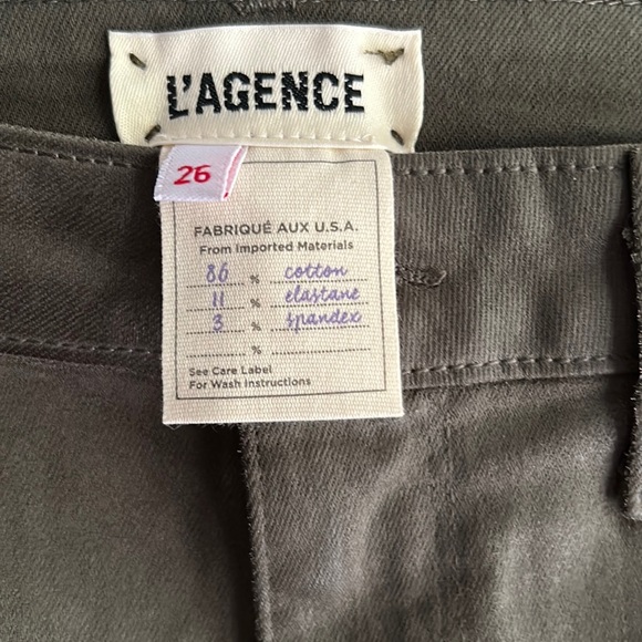 NWOT L’AGENCE High waisted Selma Coated Jeans Size 26 - Picture 5 of 8